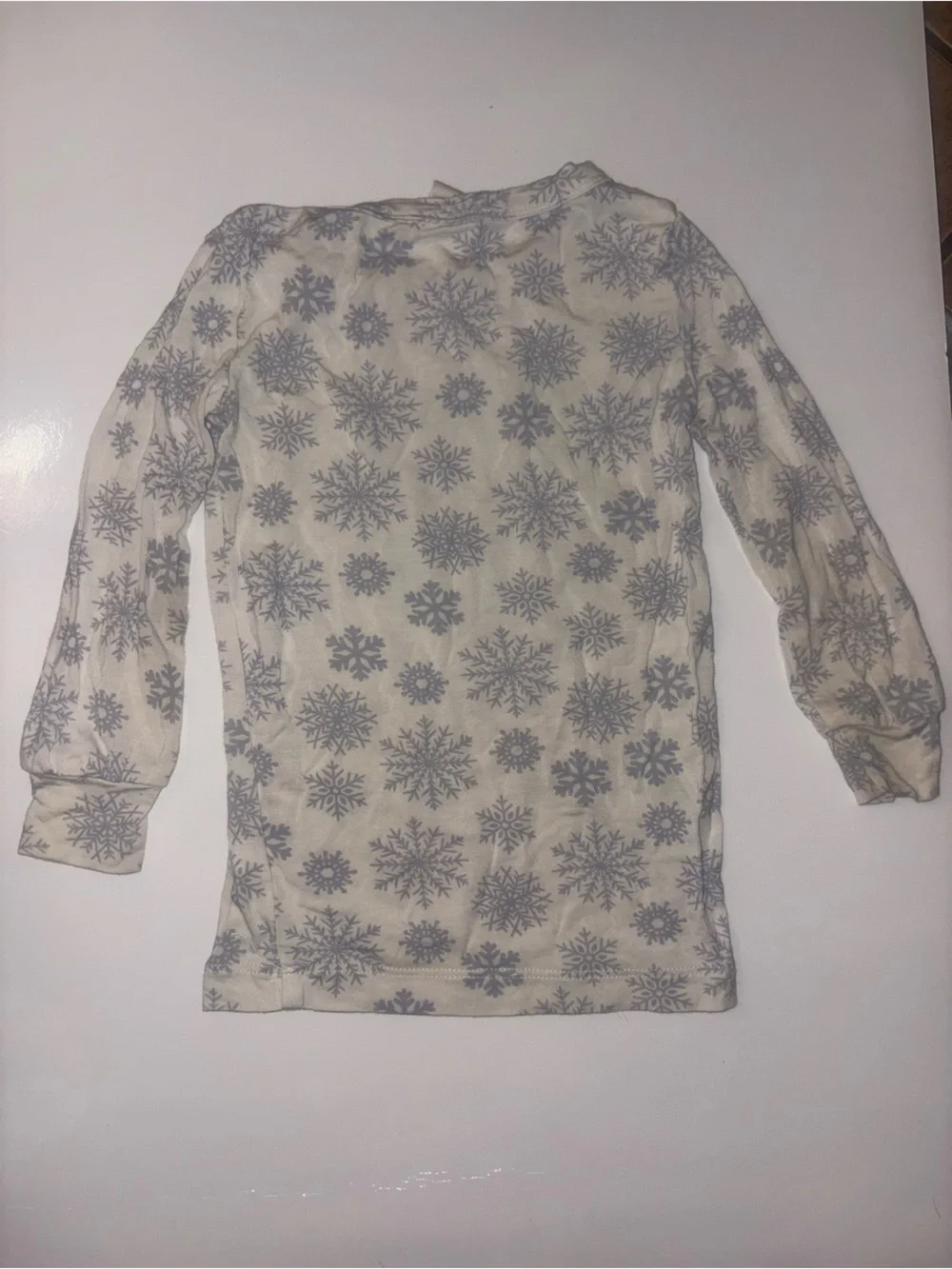 Kate Quinn Snowflake Pajama Top Long Sleeve 🌵18-24 months